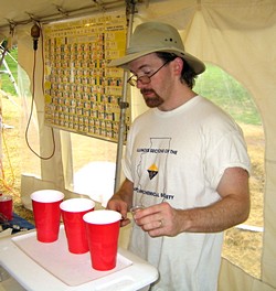 Playing the old shell game with water